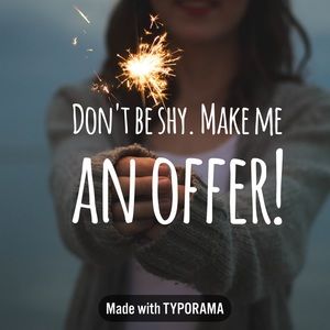 Reasonable Offers welcome!